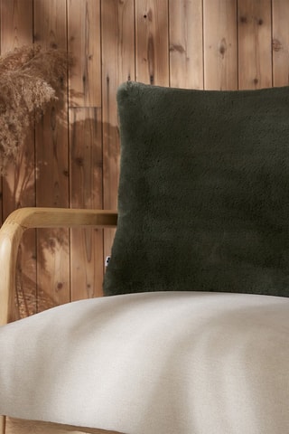 Coussin déhoussable Sven - Kaki - 45 x 45 cm