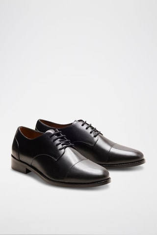 Derbies de piel Capucine  - Negro