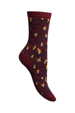 5 pares de calcetines - Burdeos