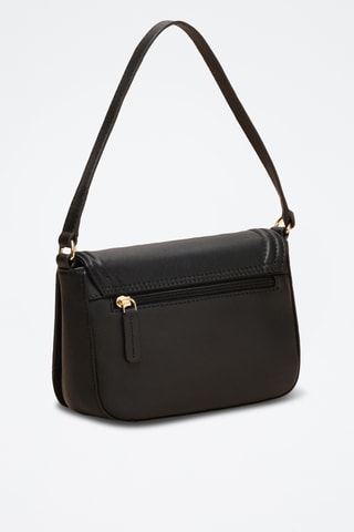 Bandolera de piel Berthe - Negro