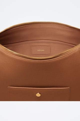 Bolso de piel Alma - Marrón