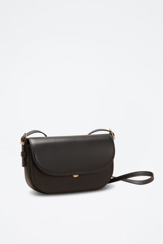 Bandolera de piel Béa - Negro