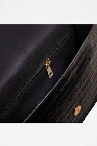 Bolso de piel Bella - Negro