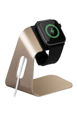 Socle de chargement Apple Watch - Acier inoxydable doré