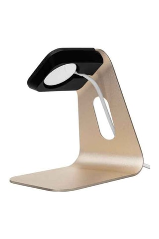 Socle de chargement Apple Watch - Acier inoxydable doré