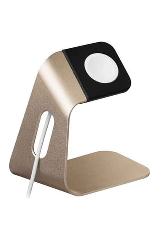 Socle de chargement Apple Watch - Acier inoxydable doré