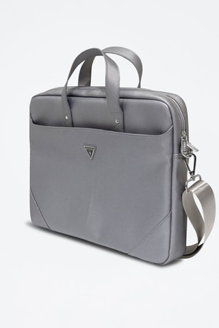 Sac Guess Saffiano - Gris