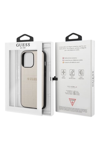 Coque Guess Croco - iPhone 13 Pro