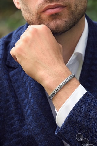 Armband Aaron Zilver