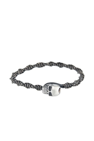 Armband Blackmood Zwart en Zilverkleurig