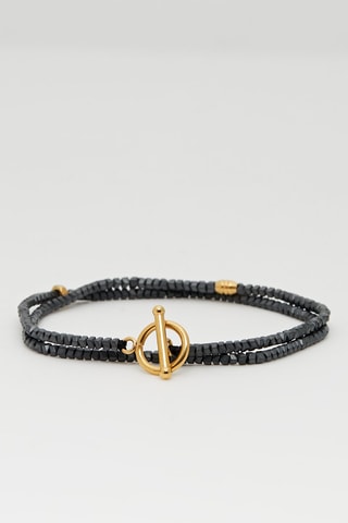 Armband Vincent Grijs en Goudkleurig