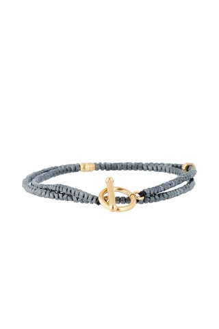 Armband Vincent Grijs en Goudkleurig