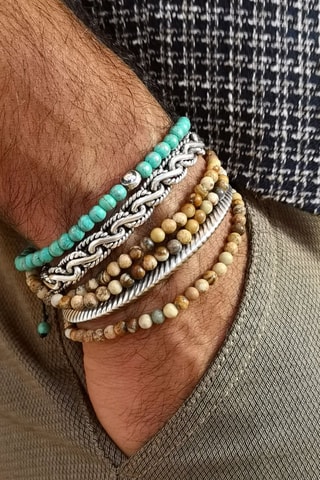 Armband Elis Zilver en Turkooizen