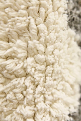 Vloerkleed Wit en Grijs - 120 x 170 cm