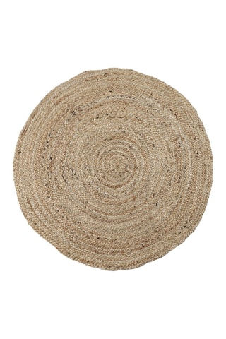 Rond Vloerkleed Bruin - 80 cm