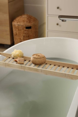 Bamboe Dienblad voor Badkuip - 68 x 15 x 4 cm