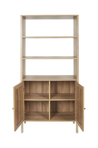 Dressoir 2 Deuren Bali Beige en Naturel