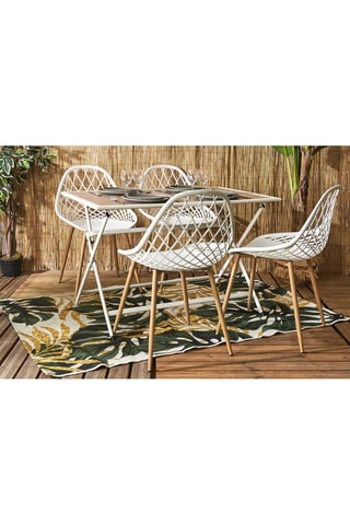 Tafel van Gehard Glas Barcelona- 110 x 70 cm