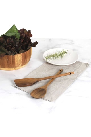 2 ustensiles en acacia