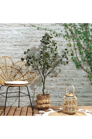 Kunstmatige eucalyptusboom - 130 cm - Groen