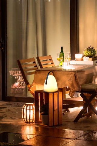 Buitenlamp met Handgreep  Wit