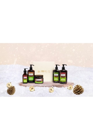 Coffret réparation intense - Argan & macadamia - Cheveux secs & abîmés - 5 soins