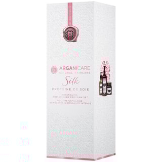 Coffret lissant & brillance - Protéine de soie - Cheveux secs & abîmés - 3 produits