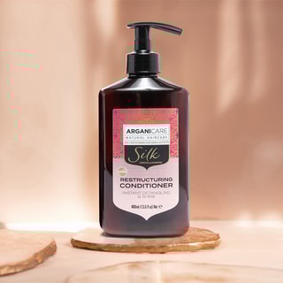 Après-shampoing restructurant - Protéine de soie - Cheveux secs & ternes - 400 ml