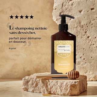 Shampoing nourrissant & hydratant - Miel - Cheveux secs & abîmés – 400 ml