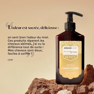 Après-shampoing nourrissant & hydratant - Miel - Cheveux secs & abîmés - 400 ml