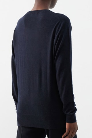 Jersey de cachemir - Azul marino - Raey