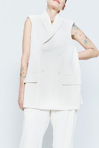 Gilet sans manches - Ivoire - Raey