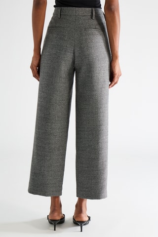 Pantalón de tiro alto de lana - Negro - Raey