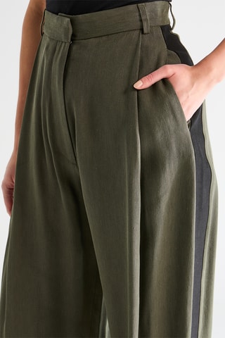 Pantalon taille haute - Kaki - Raey