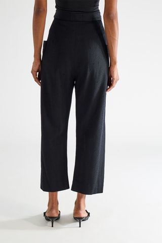 Pantalon 7/8 taille haute - Bleu marine - Raey