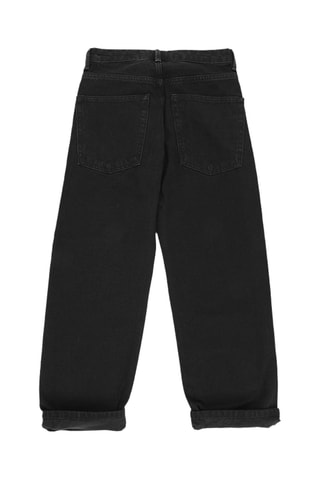 Jean en coton biologique - Noir - Raey