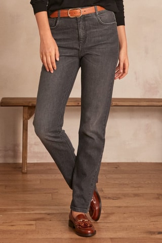 Jean droit Sonia - Gris - Maison 123