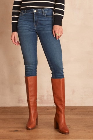 Jean slim Suzy - Bleu foncé - Maison 123