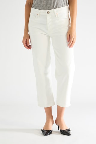 Jean 7/8 taille haute - Blanc - Raey