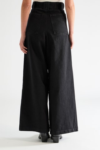 Jean relaxed taille haute - Noir - Raey