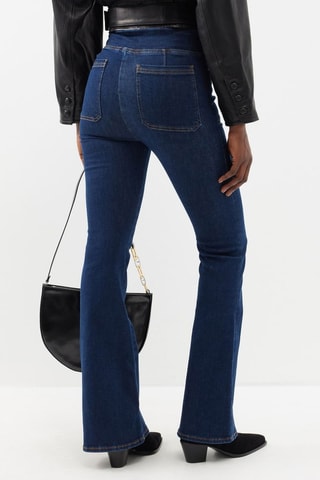 Jean en coton biologique - Bleu marine - taille incohérente - attente retour achats/aeco - Raey