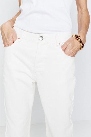 Jean skinny en coton biologique - Gris - Raey