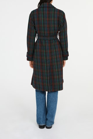 Manteau en laine - Vert foncé - Claudie Pierlot