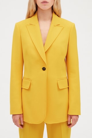 Veste de tailleur - Jaune - Claudie Pierlot