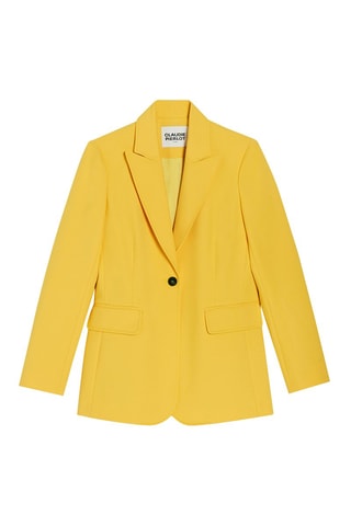 Veste de tailleur - Jaune - Claudie Pierlot