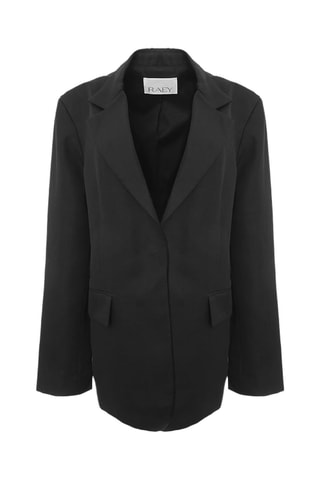 Veste en ramie - Noir - Raey