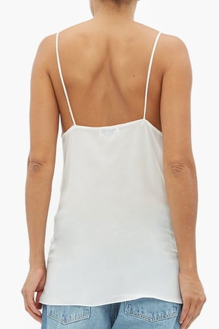 Top en soie - Beige - Raey