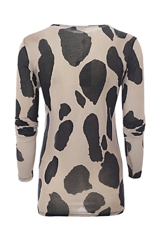 Top - Taupe et noir - Raey