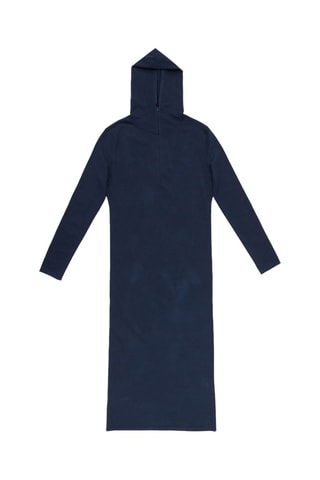 Robe longue à capuche - Bleu marine - Raey