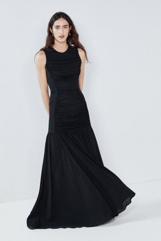 Robe longue - Noir - Raey